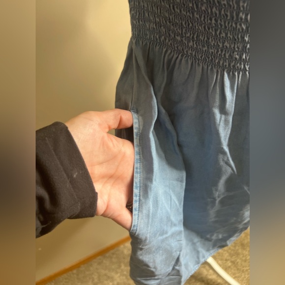 Nwt forever 21 woven denim dress size small - Picture 2 of 12